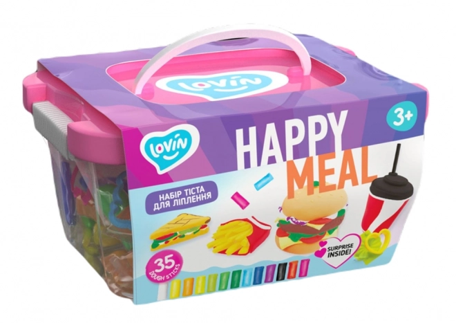 Kreativ-Set Happy Meal Knetmasse