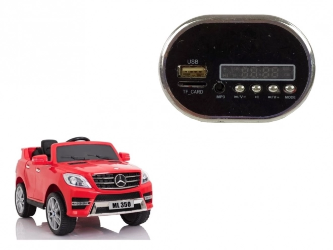 Musikpanel für Elektroauto ML350