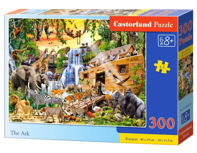 Puzzleset 300 Teile Wilde Tiere Arche