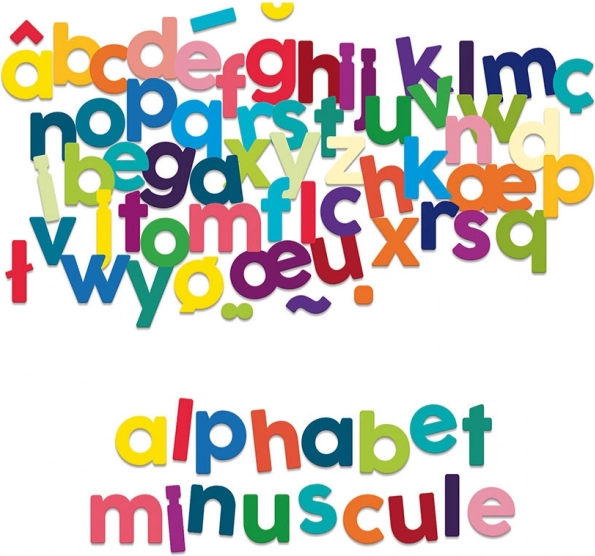 Vilac Holz Magnetisches Alphabet Kleine Buchstaben