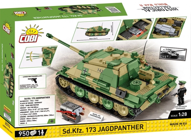 Cobi II Weltkrieg Jagdpanther Modell