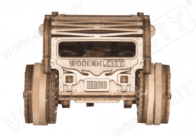 Holz 3D Puzzle - Hot Rod Auto