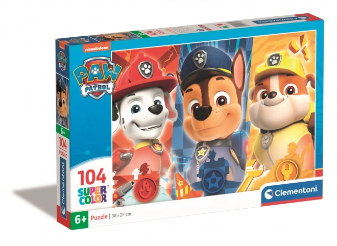 CLEMENTONI Puzzle PAW Patrol 104 Teile