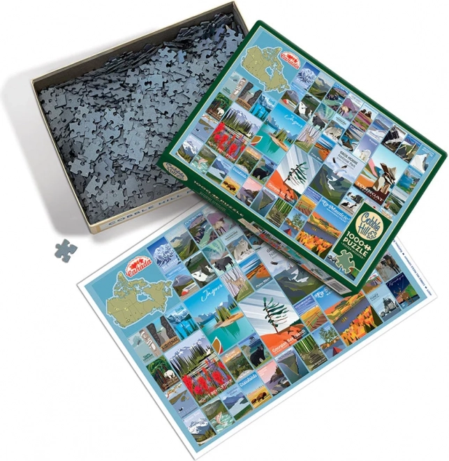 Cobble Hill Puzzle Kanadische Nationalparks 1000 Teile