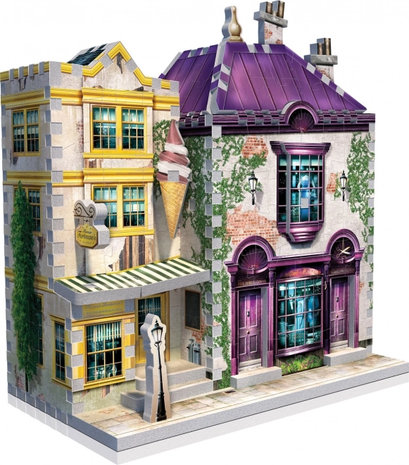 WREBBIT 3D Puzzle: Madam Malkin und Florean Fortescue Eisdiele