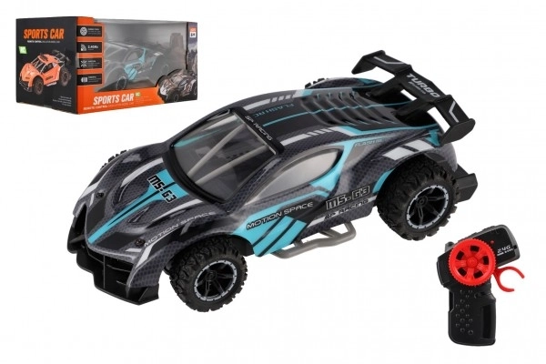 Ferngesteuertes RC Auto Sport grau-türkis