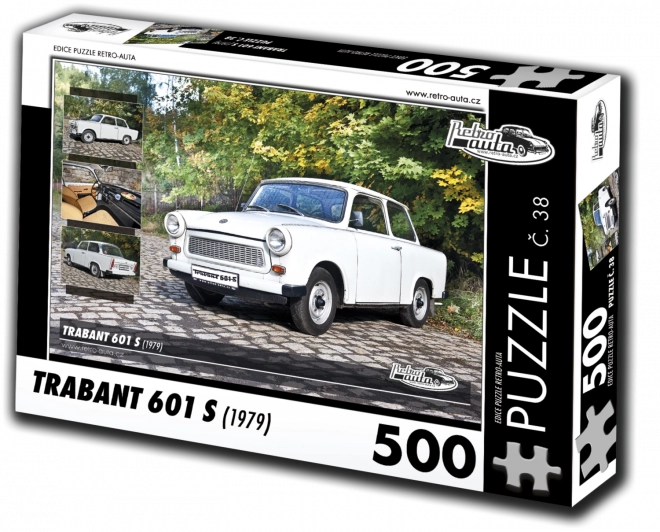 Puzzle Retro-Autos Trabant 601 S 500 Teile