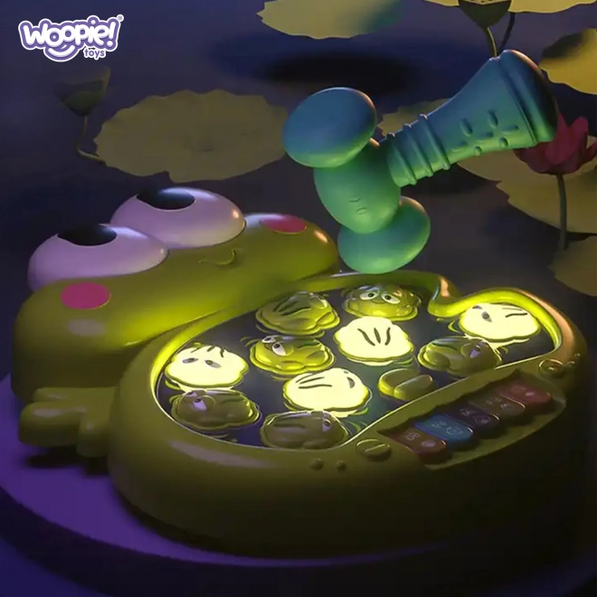 Woopy Interaktive Spielzeug Frösche Schlagen für Kleinkinder