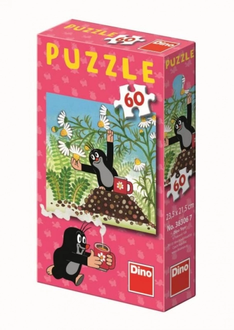 DINO Puzzle Der kleine Maulwurf und Kamille 60 Teile