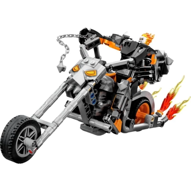 Robotanzug und Motorrad von Ghost Rider