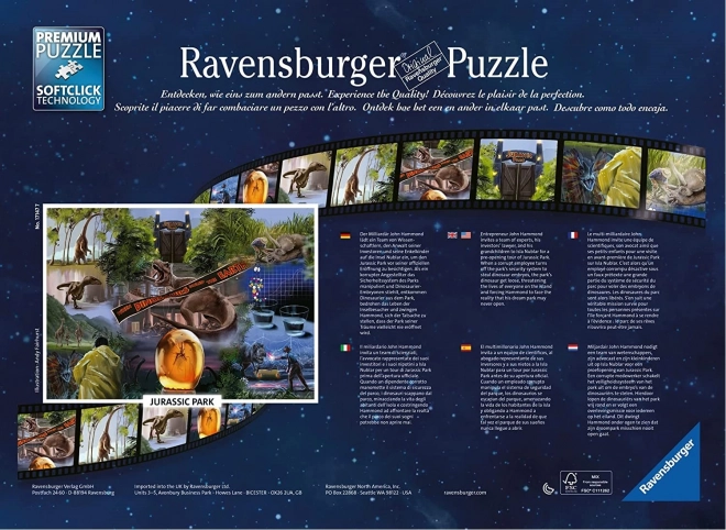 Ravensburger Jurassic Park Puzzle 1000 Teile