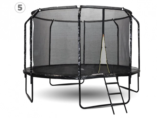 SkyFlyer Gartentrampolin mit Leiter 366 cm