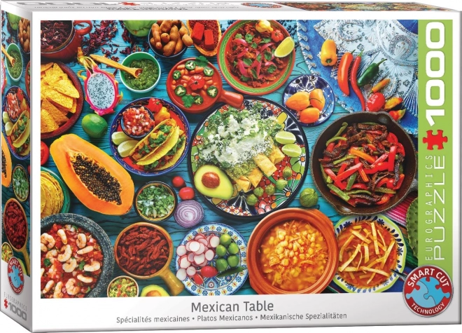 Eurographics Puzzle Mexikanischer Tisch 1000 Teile