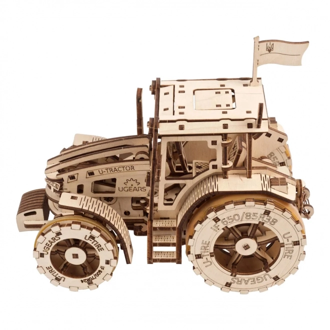 Ugears 3D Holzmechanisches Puzzle Traktor