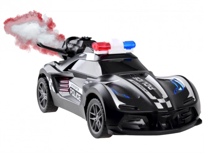Ferngesteuertes Polizeiauto mit Rauch und Licht
