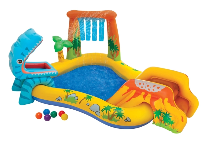 Wasser-Spielplatz Kinderpool Intex 5in1