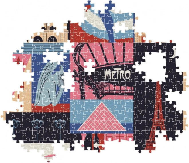 Style in the City Puzzle Paris - 1000 Teile