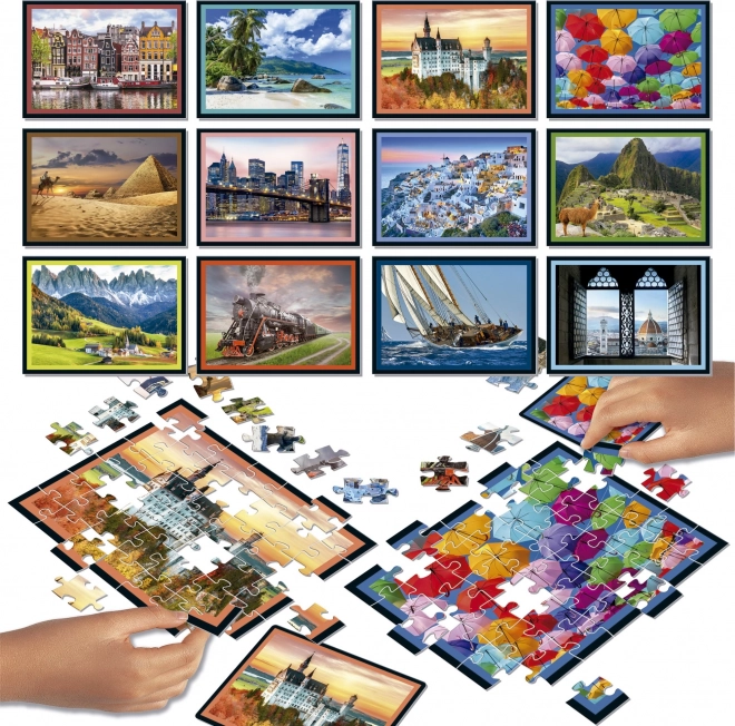 Educa Puzzle-Schlacht Reisen 12x42 Teile