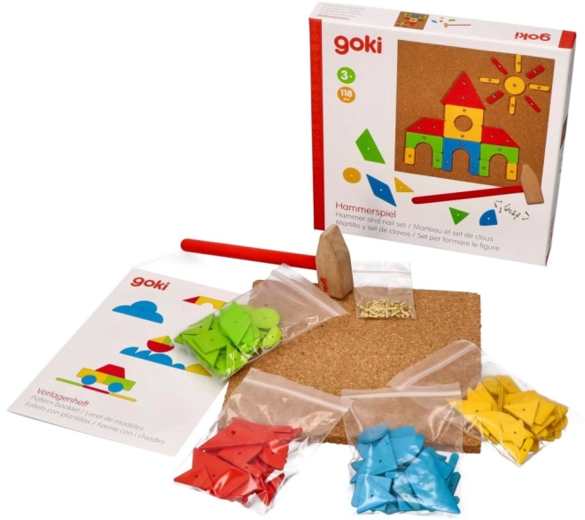 Goki fröhliches Haus Holzspiel