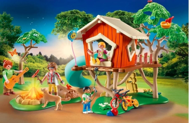 Spielset Family Fun Baumhaus mit Rutsche