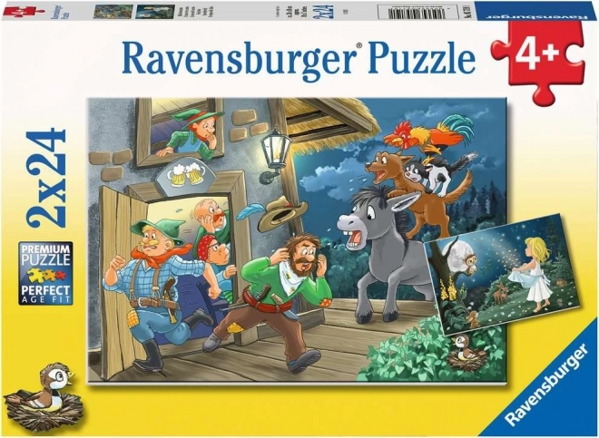 Ravensburger Puzzle Märchen 2x24 Teile