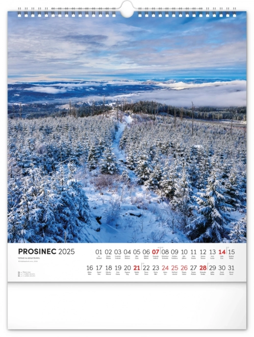 Wandkalender Šumava 2025