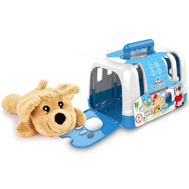 Woopie tragbares tierarzt-spielset mit Hund