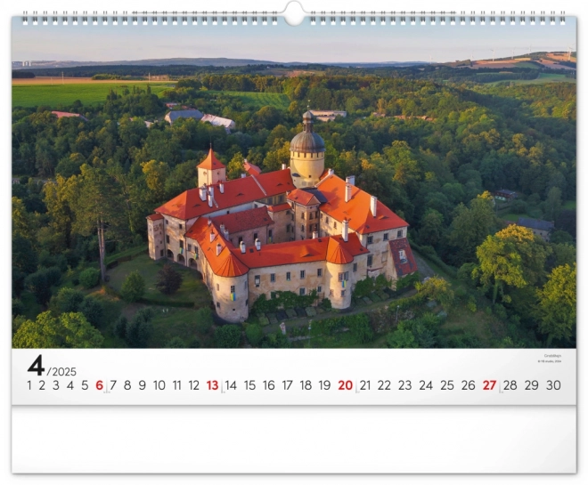 Notique Wandkalender Panorama Tschechische Republik 2025