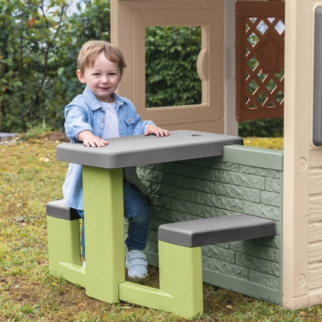 Picknicktisch mit Bänken für Kinderhaus