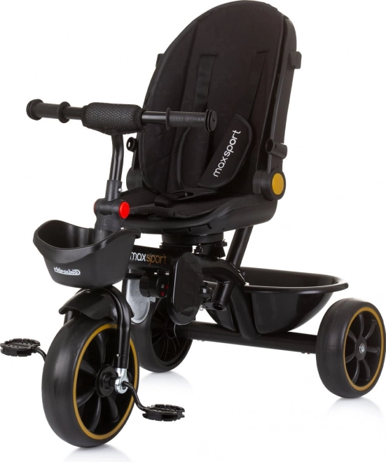 Chipolino Dreirad mit Verdeck Max Sport 2-in-1 Obsidian