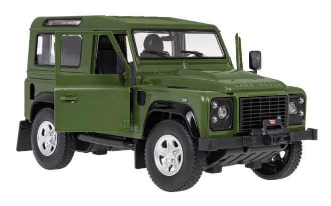 Land Rover Defender Ferngesteuertes Auto in Gelb – grün