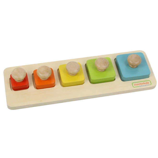 Masterkidz Montessori Puzzle Größen und Farben Lernen