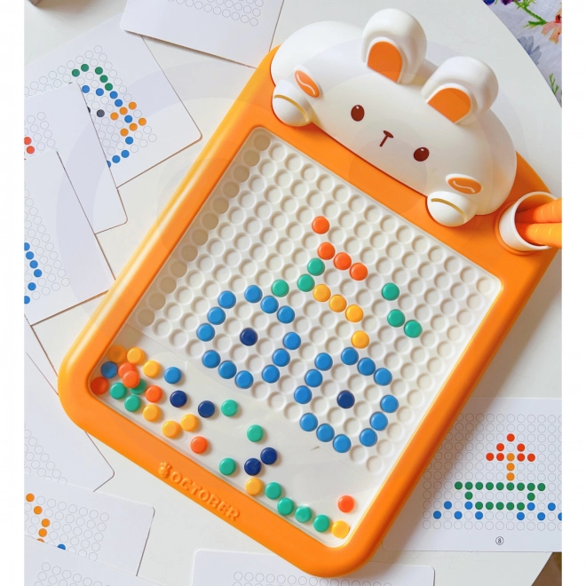 Magnetisches Zeichentablett WOOPIE MagPad Hase und Karotte