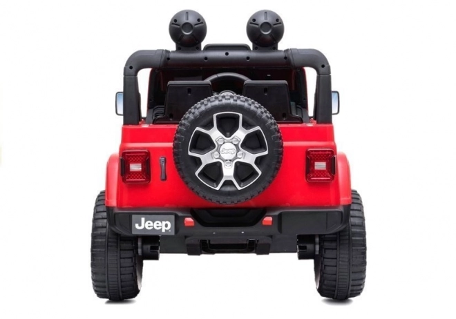 Jeep Wrangler Rubicon Elektroauto Rot