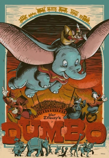 Disney 100 Jahre: Dumbo Puzzle 300 Teile