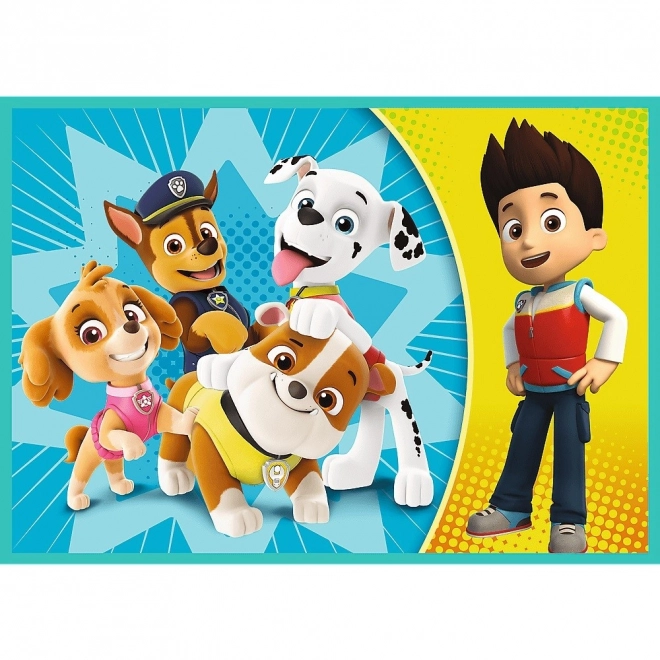 Fröhliche Paw Patrol Mannschaft Puzzle