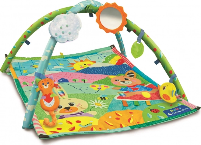 Baby Clementoni Entdeckermatte mit Spielbogen