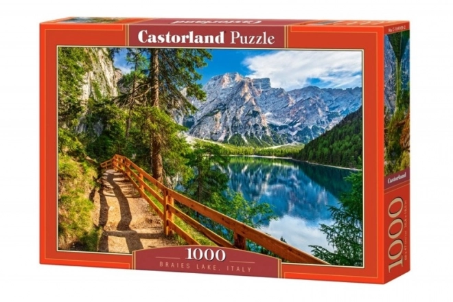 Puzzle 1000 Teile Braies See Italien