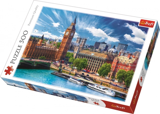 Puzzle Sonniger Tag in London 500 Teile