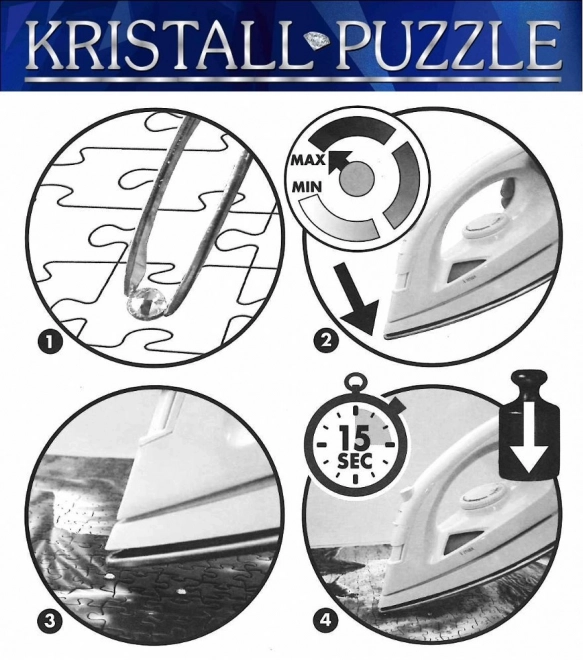 Puzzle mit Swarovski Edelsteinen Welt der Entdeckungen 1000 Teile