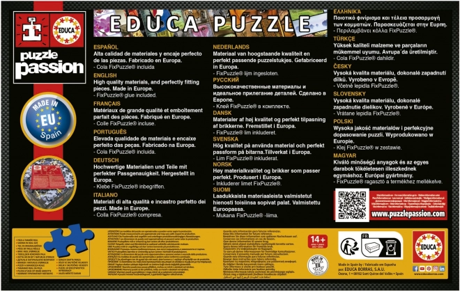 Educa Puzzle Wundervolle Buchhandlung 1000 Teile