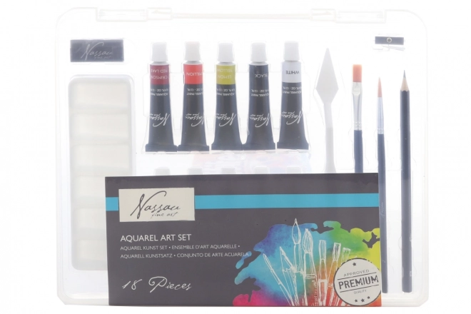 Aquarellfarben Set 18-teilig