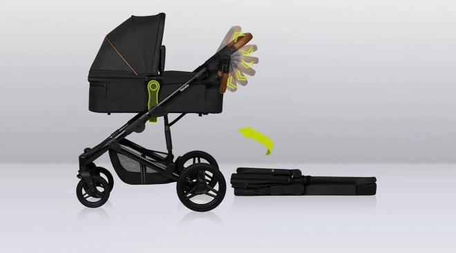 Kombikinderwagen 3in1 Lionelo Mari Tour Black Onyx