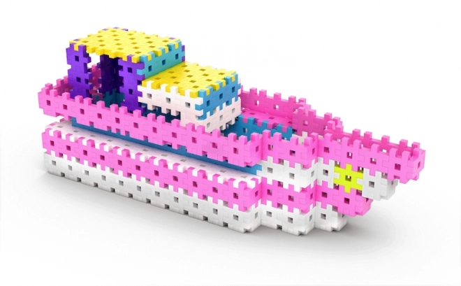 Meli Basic Waffel Bausteine Pink 300 Teile