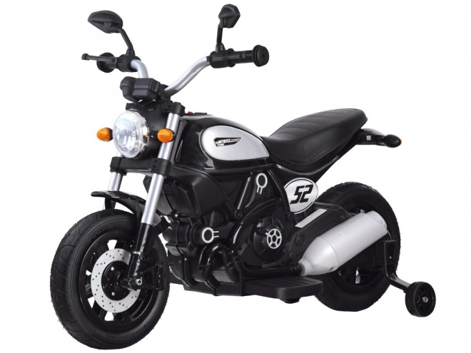 Kinder Elektro Motorrad Street Bob – Schwarz