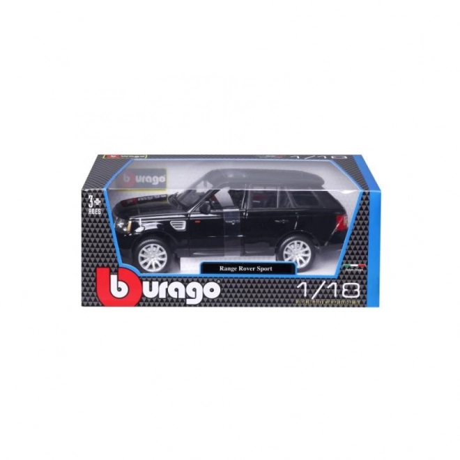 Bburago Range Rover Sport Modellauto in Schwarz