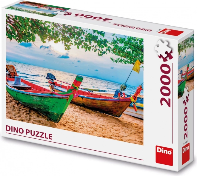 Puzzle Fischerboote 2000 Teile