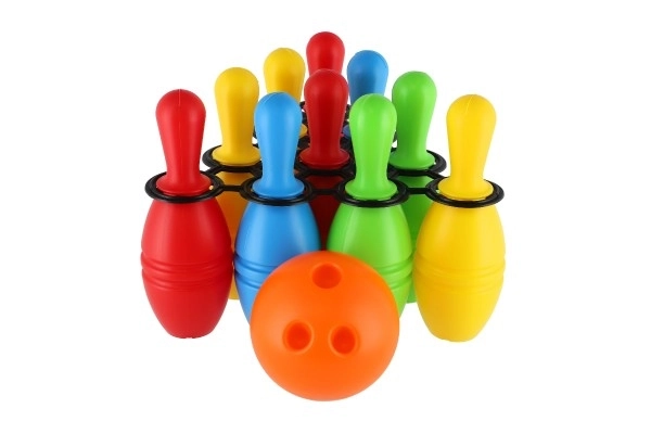 Bowling Kegel Set aus Kunststoff