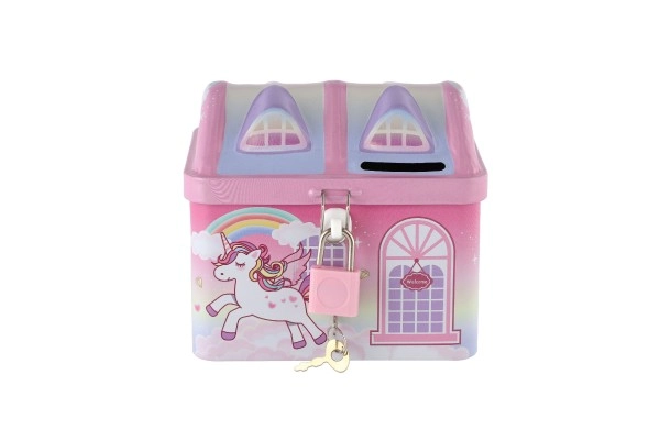 Magisches Einhorn und Regenbogen