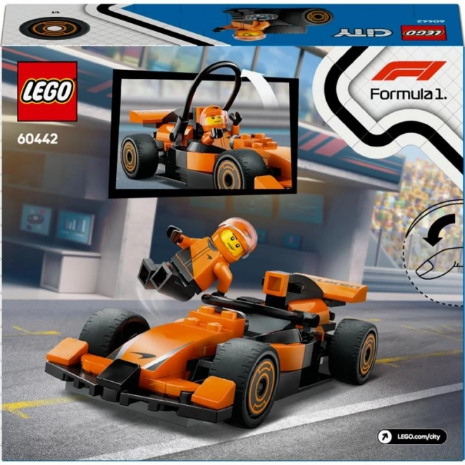 Lego City F1 Rennfahrer und McLaren Rennwagen